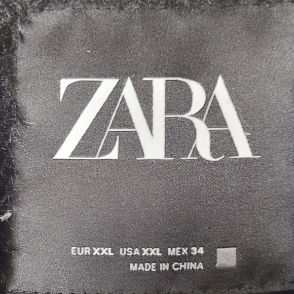 ZARA WATER-REPELLENT HOODED DOWN PUFFER JACKET - Picture 5 of 7